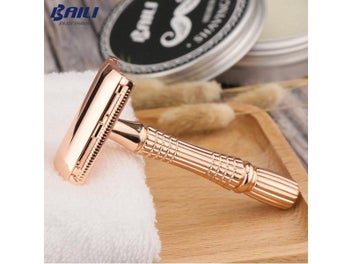 Listing 8 of 10 for BAILI Double Edge Safety Razor Manual Barber Shaver Travel Case 1 Blade