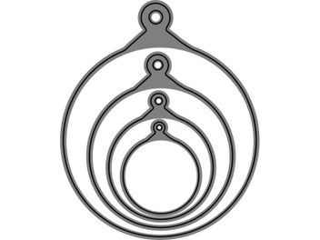 Listing 1 of 4 for 1Set Christmas Ball Metal Cutting Dies Stencils For DIY Scrapbooking