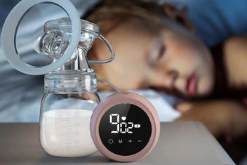 Listing 3 of 3 for Electric Breastfeeding Pump Rechargeable Nursing Double Massage with Touchscreen