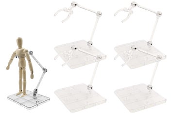 Listing 3 of 3 for 4Pcs Figure Bracket Assembly Action Figure Display Holder Base Doll Model Suppor