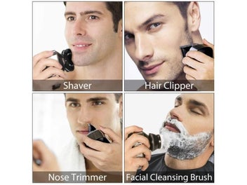 Listing 5 of 10 for 5in1 Men's Electric Grooming Kit Rechargeable Shaver Trimmer
