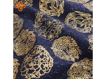 Listing 4 of 9 for Navy Cotton Fabric By Half Yards For DIY Kimono Handicrafts For Kids TJ1023