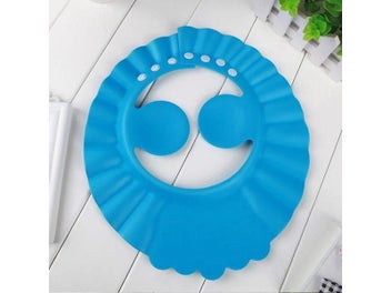 Listing 4 of 10 for Adjustable Baby Shampoo Cap Waterproof Splashguard Bath Visor Hat Durable