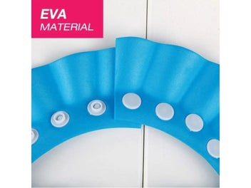 Listing 5 of 10 for Adjustable Baby Shampoo Cap Waterproof Splashguard Bath Visor Hat Durable