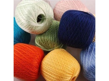 Listing 4 of 10 for 400 Meters Cotton Cord Thread For Embroidery Crochet Knitting