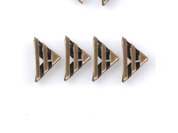 Listing 3 of 7 for 40pcs Bronze Metal Book Scrapbooking Album Menu Folder Corner Protectors Corner