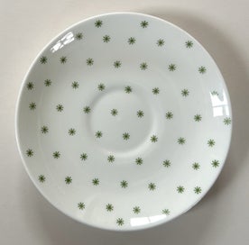 Listing 5 of 5 for Vintage ‘Susie Cooper Starburst’ Bone China Saucers