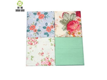 Listing 4 of 9 for Shuanshuo Patchwork Cotton Fabric Fat Quaters Tilda Cloth Quilting Patchwork