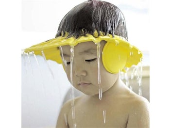 Listing 3 of 9 for Baby Shower Cap Baby Shampoo Cap Bathing Shower Cap