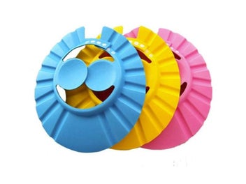 Listing 4 of 9 for Baby Shower Cap Baby Shampoo Cap Bathing Shower Cap