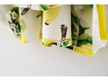 Listing 8 of 10 for Summer Baby Girl Dress Lemon Print Newborn Infant Dresses Christening Gowns