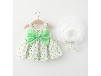 Listing 9 of 12 for Summer Toddler Girl Dresses Korean Cute Flowers Sleeveless Princess Dress