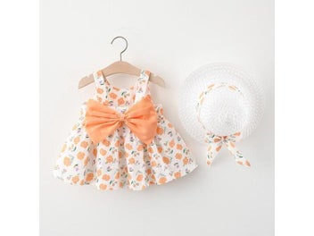 Listing 10 of 12 for Summer Toddler Girl Dresses Korean Cute Flowers Sleeveless Princess Dress