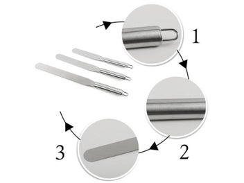Listing 8 of 10 for Baking Accessories Stainless Steel Cake Spatula Butter Cream Icing Frosting