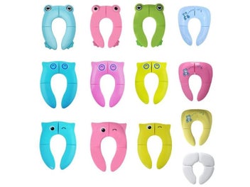 Listing 3 of 10 for Portable Kids Travel Potty Seat Cover Toddler Urine Assistant Cushion