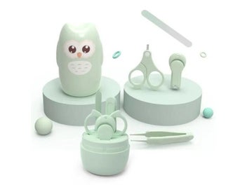 Listing 6 of 9 for Newborn Baby Nail Scissor Care Tool Kid Safe Portable Clipper Trimmer Tweezer