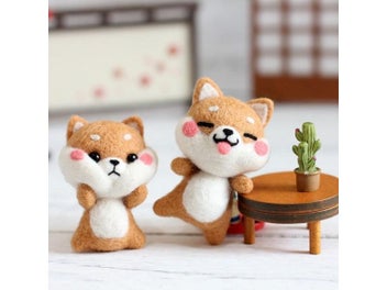 Listing 6 of 10 for MIUSIE Fashion Custom Doll Wool Felt DIY Poked Set Handcraft Kit