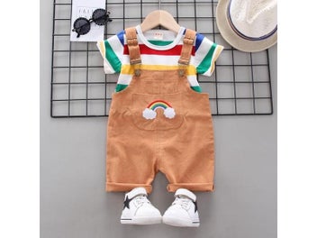 Listing 6 of 9 for BibiCola Baby Boys Summer Clothes Newborn Children Clothing Sets For Boy Short