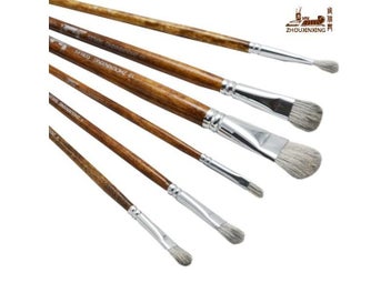 Listing 4 of 8 for Squirrel Hair Brush Watercolor Acrylic Paint Brush Set For Drawing Painting Art