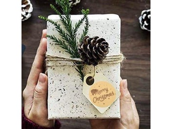 Listing 5 of 9 for Rose Gold Merry Christmas 1inch 100-500pcs Sealing Label Stickers For Party DIY