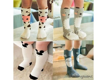 Listing 3 of 10 for Baby Stereo Cartoon Cotton Socks Girls Children Three-dimensional Fox Socks