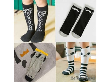 Listing 6 of 10 for Baby Stereo Cartoon Cotton Socks Girls Children Three-dimensional Fox Socks