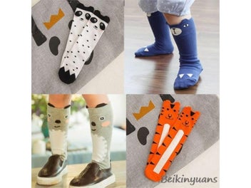 Listing 7 of 10 for Baby Stereo Cartoon Cotton Socks Girls Children Three-dimensional Fox Socks