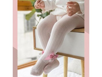 Listing 10 of 12 for Baby Tights Winter Autumn Solid Color Soft Cotton Thick Warm Baby Girl Tights