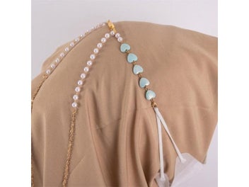 Listing 7 of 9 for New Glasses Chain Fashion Mask Hanging Rope Heart Pearl Beaded Eyeglasses