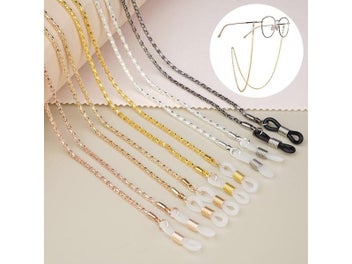 Listing 4 of 10 for 70m Unisex Sunglasses Lanyard Strap Necklace Metal Eyeglass Glasses Chain Cord