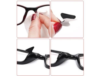 Listing 8 of 10 for 10 Pairs Eyeglasses Sunglasses Adhesive Silicone Non-slip Stick On Nose Pads