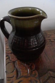 Listing 1 of 1 for Glazed Pottery Jug