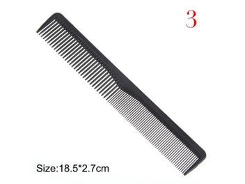 Listing 6 of 9 for Anti-static Hairdressing Combs 12 Style Tangled Barber Hair Brush Ponytail Pro