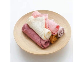 Listing 4 of 10 for 5 Pcs Baby Towels For Hand Face Saliva Bib