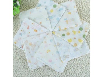 Listing 8 of 10 for Elinfant 10pcs/set 23×23cm Baby Cotton Towel Kids Sock Polyester 23*23cm