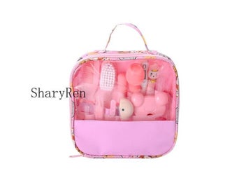 Listing 6 of 10 for 13Pcs/Set Baby Care Kit Newborn Baby Kids Nail Hair Health Care Thermometer