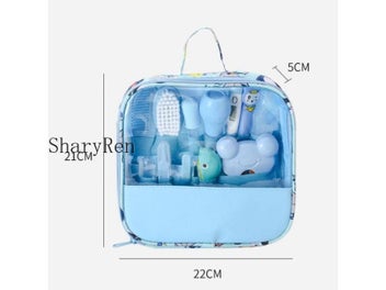 Listing 8 of 10 for 13Pcs/Set Baby Care Kit Newborn Baby Kids Nail Hair Health Care Thermometer