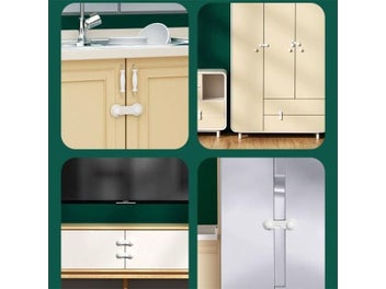 Listing 8 of 10 for Children Locker Lock Baby Safety Lock Protection From Children Home Drawer