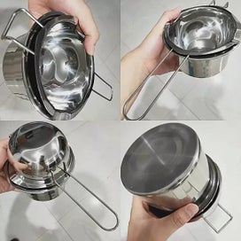 Listing 4 of 9 for Long Handle Melting Pot Melt Kits For Wax/Soap Stainless Steel Mug Heated Jug