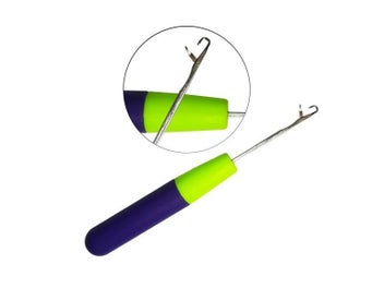 Listing 2 of 8 for Hook Crochet Needle For Synthetic Hair Extension Tool And Making Jumbo