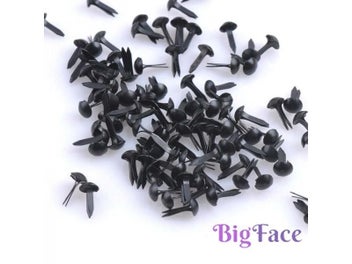 Listing 6 of 9 for 300pcs 5x10mm Mixed Round Metal Brad Studs Spikes Scrapbooking Embellishment