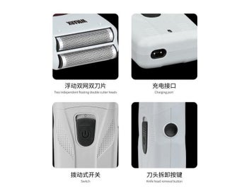 Listing 6 of 9 for Hair Shaving Trimmers Hair Remover Razor Shaver