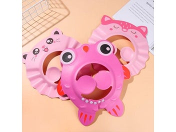 Listing 5 of 10 for Adjustable Baby Shower Cap Child Waterproof Hair Wash Shield