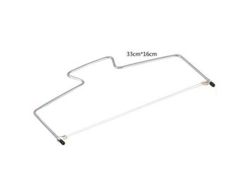 Listing 4 of 9 for New Double Line Adjustable Stainless Steel Metal Cake Cut Tools Cake Slicer