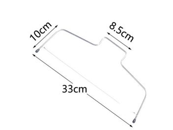 Listing 5 of 9 for New Double Line Adjustable Stainless Steel Metal Cake Cut Tools Cake Slicer