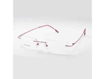 Listing 8 of 10 for Reven Jate Titanium Memory Rimless Eyeglasses For Women Men With Customed Frame