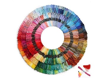 Listing 3 of 8 for Embroidery Thread 200/150/100/50/25 Anchor Similar DMC Cross Stitch Cotton