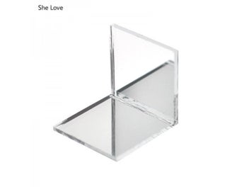 Listing 7 of 11 for Chzimade 100Pcs/lot 10x10/15x15mm Mini Square Glass Mirror Mosaic Tiles For