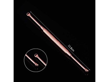 Listing 4 of 8 for 3Pcs/Set Stainless Steel Ear Pick Double-ended Earpick Ear Wax Curette Remover