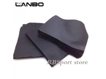 Listing 6 of 9 for 100Psc/LOT 15x15CM Lens Clothes Eyewear Accessories Cleaning Cloth Microfiber